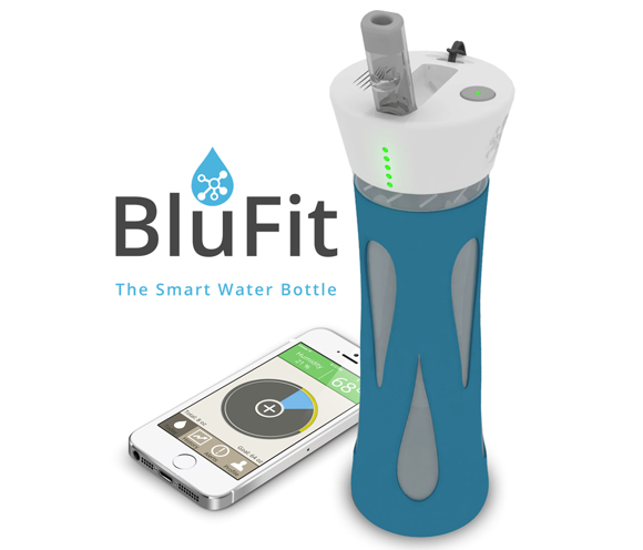 BluFit, botella de agua con Bluetooth