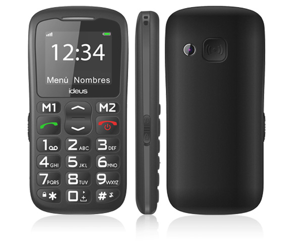 New IDEUS IM200, a senior mobile phone to feel safe