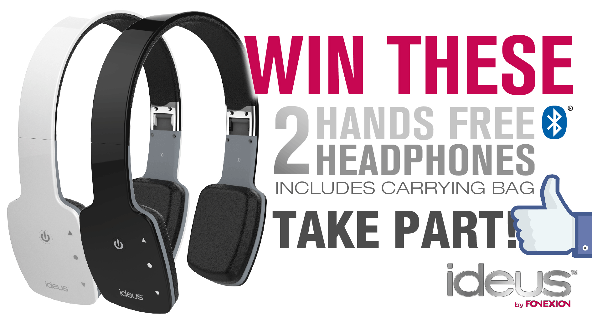 Win 2 hands free headphones!