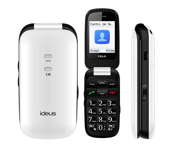 New easy-to-use mobile phone with talking keyboard