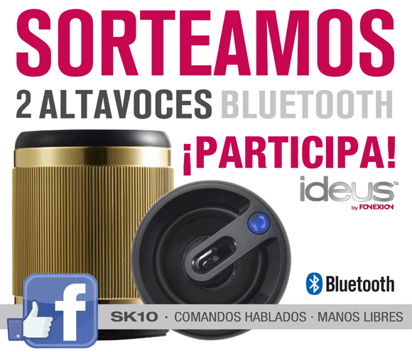 Win two Bluetooth SK10 speakers!