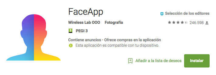 FaceApp, the most popular App