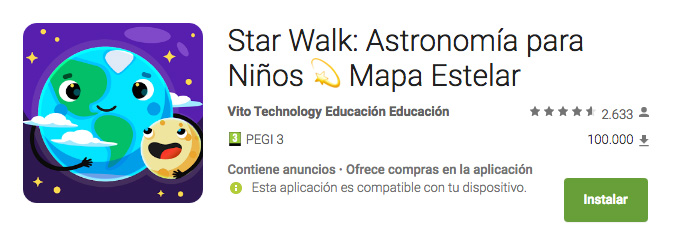 Star Walk, best application for children